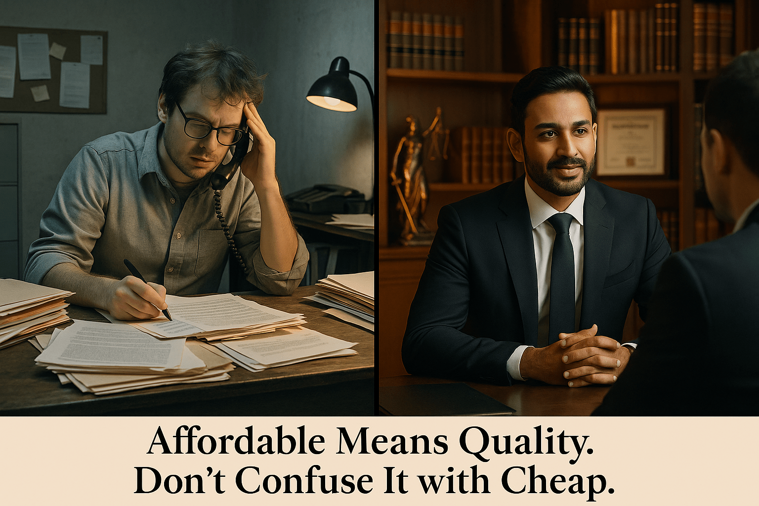 comparison of cheap vs affordable criminal lawyer in Bangalore 