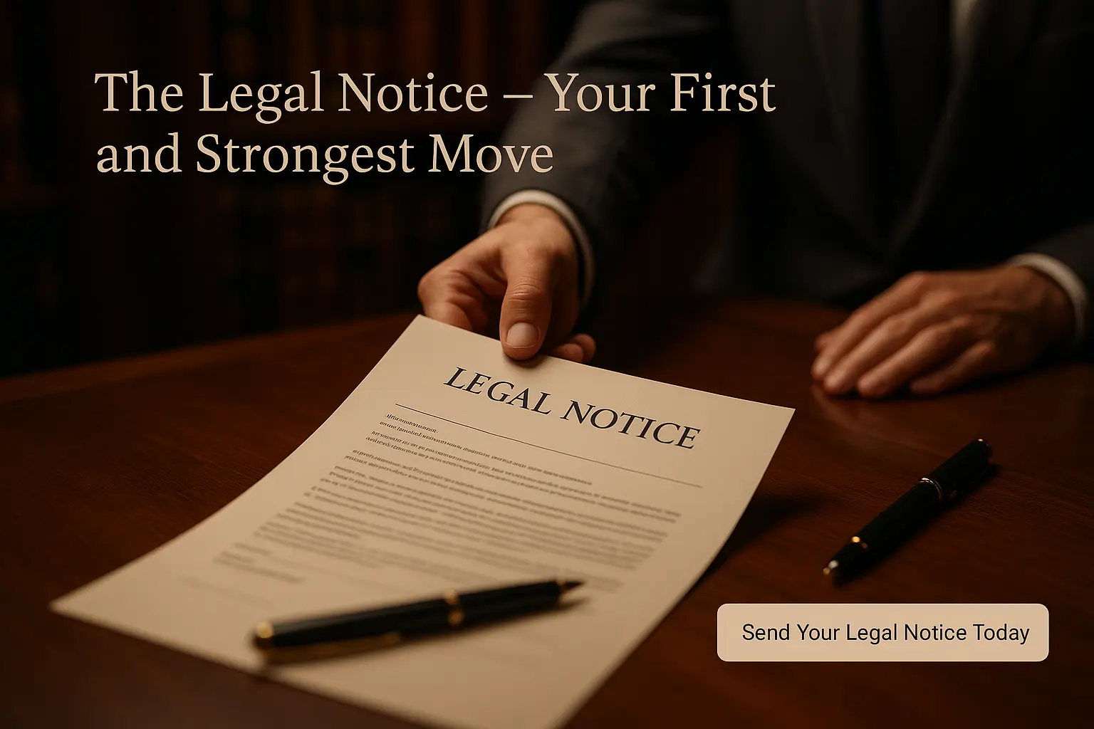  legal notice for cheque bounce in Bangalore