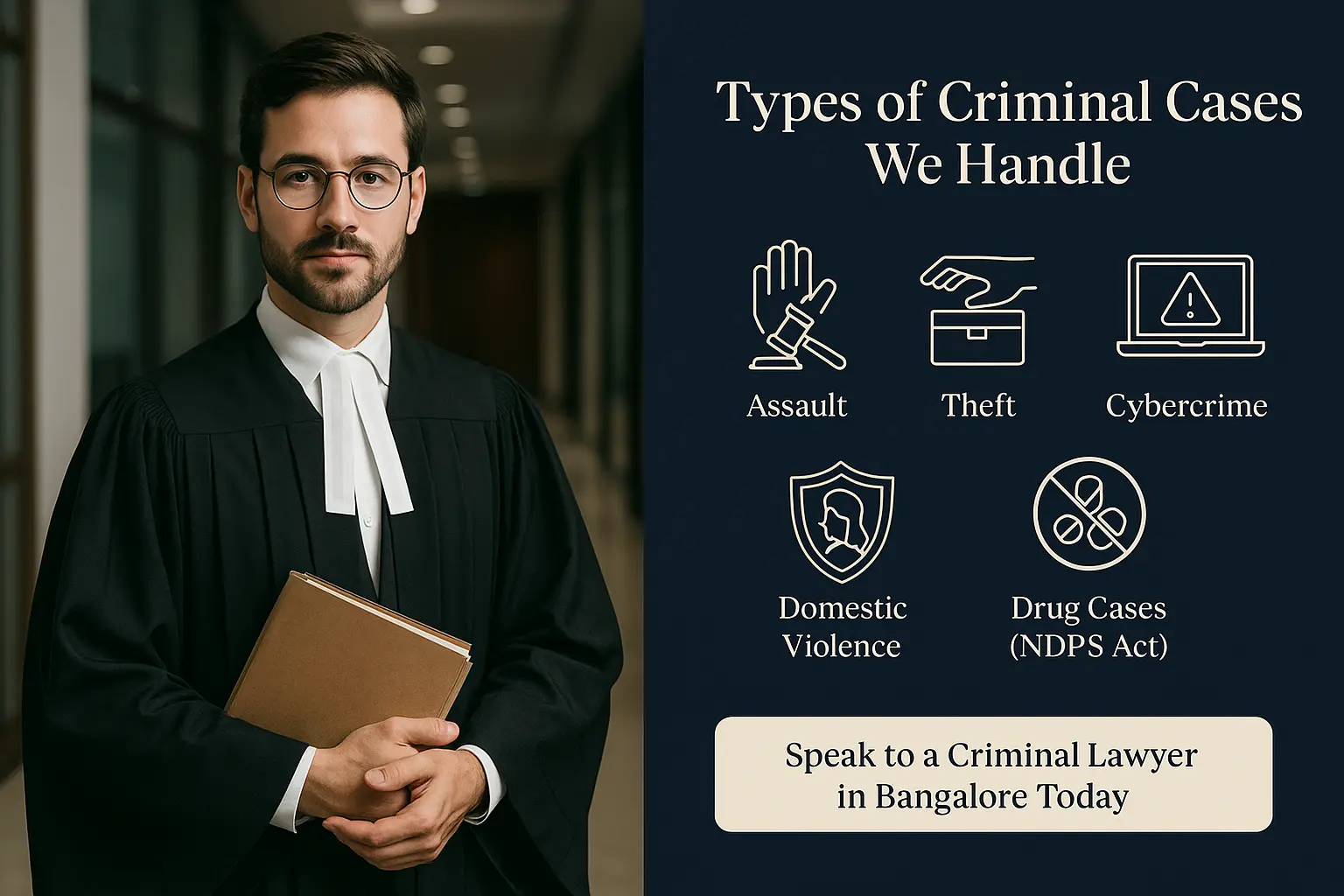 types of criminal cases