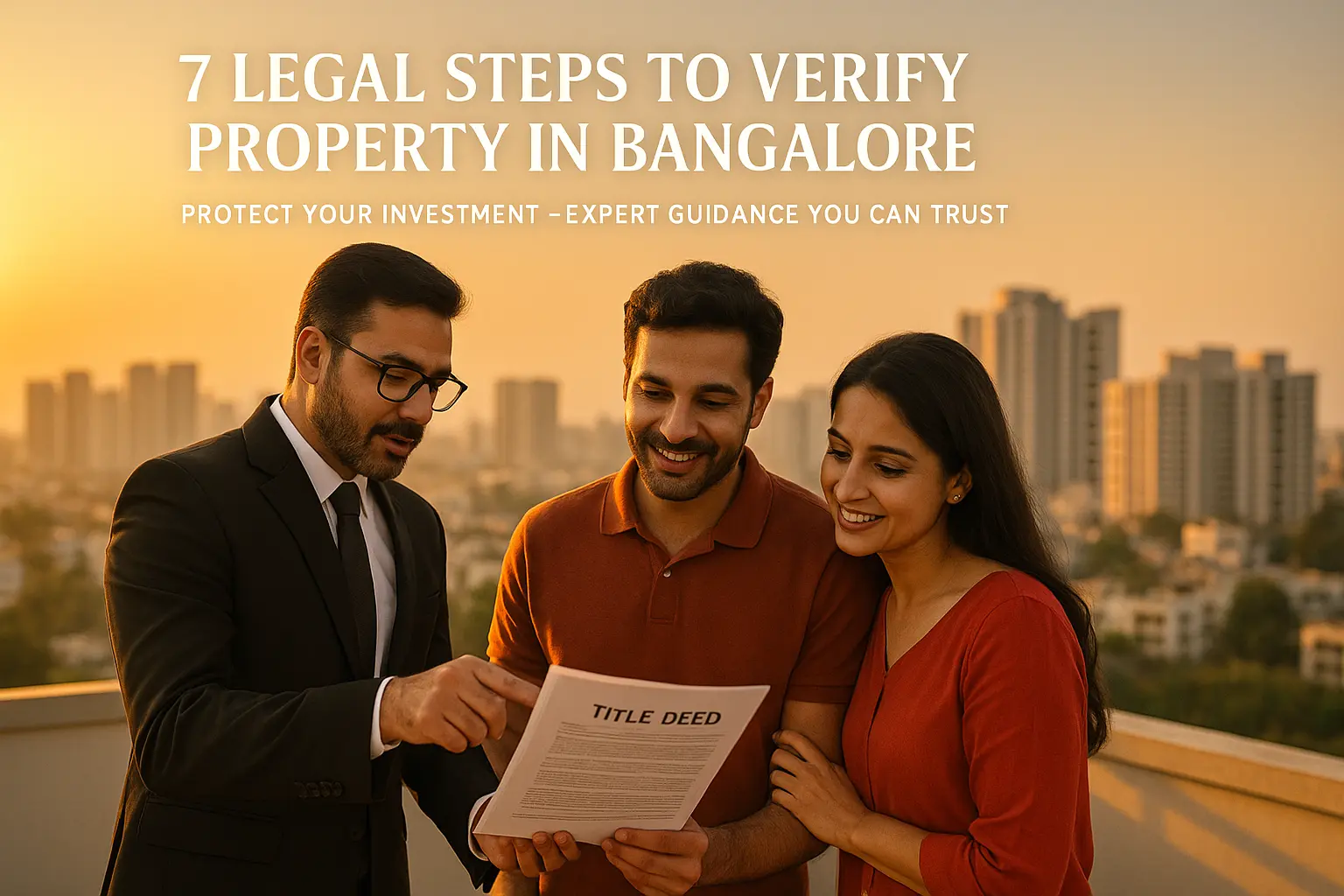 How to Verify Property in Bangalore