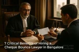 hire Cheque Bounce Lawyer in Bangalore