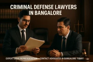 Criminal Defense Lawyer in Bangalore