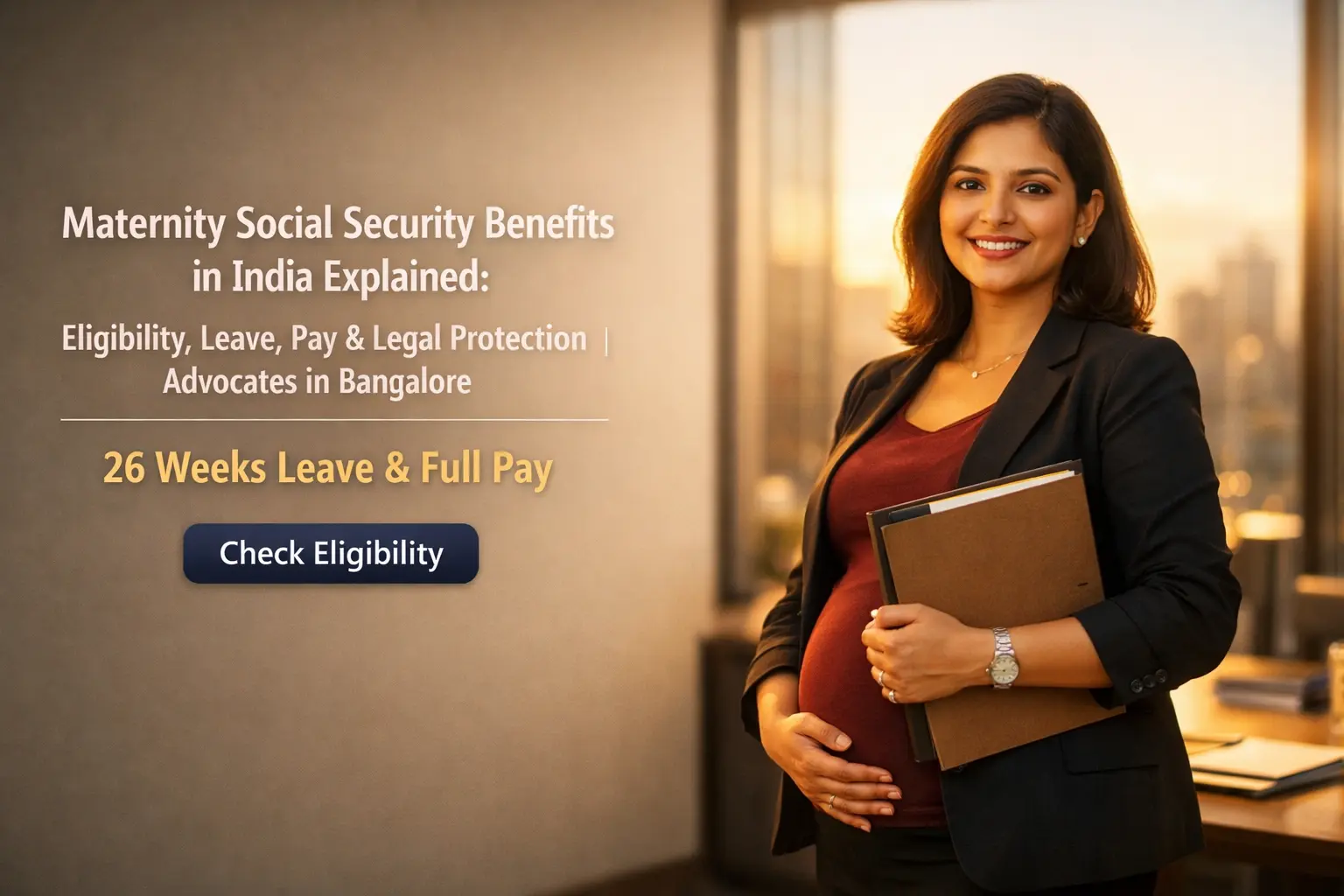 Maternity Social Security Benefits in India Explained: Eligibility, Leave, Pay & Legal Protection | Advocates in Bangalore