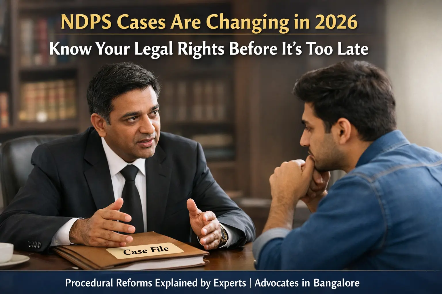 NDPS Act procedural reforms