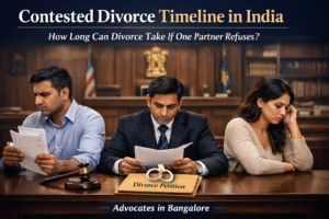 contested divorce timeline in India
