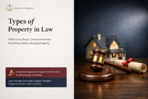 Types of Property in Law